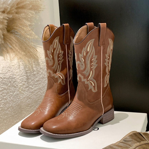 Botines Clásicos para Dama, Zapatos de Estilo Casual de Cuero PU de Calidad, Botas de Cuero con Nuevo Diseño 2025 para Mujer - Product Image 2