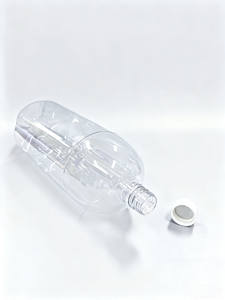 Çevre dostu <span class=keywords><strong>2</strong></span> litre <span class=keywords><strong>PET</strong></span> şeffaf plastik içme şişesi yuvarlak şeffaf suyu ve Soda şişesi ile vidalı kapak mühür - Product Image 4