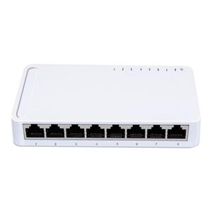 TP-LINK HT-S2008N 8-Port 10/100/1000M PoE กิกะบิต สวิตช์เดสก์ท็อปแบบสโตร์แอนด์ฟอร์วาร์ด กล่องพลาสติก ไม่ต้องจัดการ MDI/MDIX แบบเสียบแล้วใช้งานได้ทันที - Product Image 2