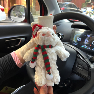 Protector de Cinturón de Seguridad para Mascotas, Diseño de Gato de Dibujos Animados, Suave y Acolchado, Correa de Hombro para Asiento de Coche - Product Image 2