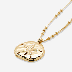 Collana pendente in argento 925 placcato oro - Product Image 2