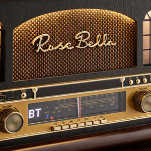 Hot Sale Multifunctional Retro Turntable <b>Record</b> Player All In One Wireless BT <b>Record</b> Player <b>Cabinet</b> FM Radio Built-in Battery - Product Image 6