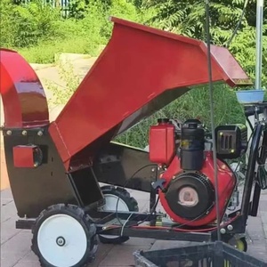 High Power Self-Propelled Orchard Grape Branch Shredder Community Landscaping Tree Branch for Straw <b>Wood</b> <b>Crushers</b> Motor Powered - Product Image 3
