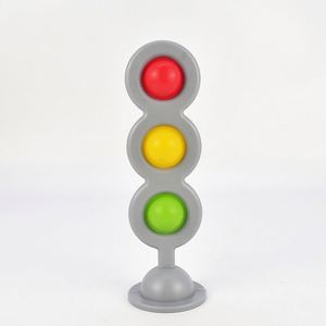 Juguete Sensorial Antiestrés de Silicona con Burbujas de Tráfico, Juguete de Escritorio para Bebés y Niños, Educación Temprana - Product Image 1