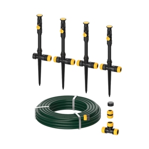 ระบบน้ำหยดสำหรับสนามหญ้าแบบเสียบพลาสติก พร้อมสายยาง 15 เมตร 60PSI วาล์วปรับแรงดันในตัว - Product Image 3