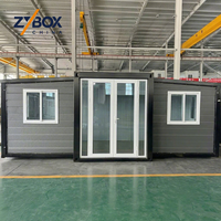 ZYBOX Maison Modulaire Préfabriquée Fournisseur Fortune 500 Maison Modulaire Portable Conteneur Extensible de 30 pieds pour Australie (Granny Flat)