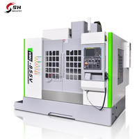Centre d'usinage vertical CNC 4 axes VMC855v pas cher du fabricant chinois, broche simple BT40, commande GSK