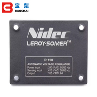 Module de contrôle de régulateur de tension automatique (AVR) sans balais Leroy Somer R150 en plastique pour groupe électrogène diesel