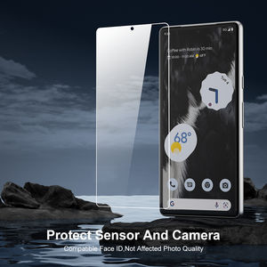 Verre anti-rayures pour <span class=keywords><strong>Google</strong></span> Pixel 5A 6A 7A Protecteur d'écran anti-reflets pour téléphone portable Taille personnalisée - Product Image 2