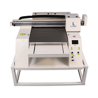 Impresora UV Epson 6090, azulejo de vidrio plano pequeño, marco de fotos de cuero acrílico, caja de regalo para libros, máquina de impresión de letreros de Metal