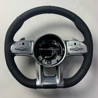 Volant Mi-Alcantara Fibre de Carbone à LED pour Mercedes-Benz ML W164 W166 W211 W212 C117 C118 W251 W176 W204 W205 C63s AMG