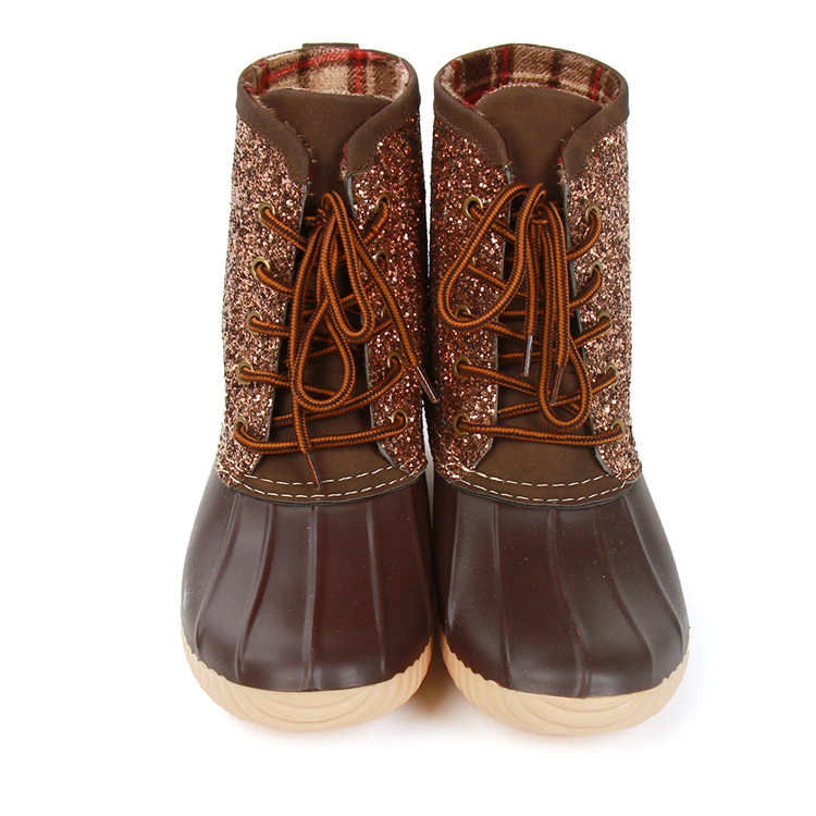 Оптовая продажа, женская мода, монограмма, Новое поступление, водонепроницаемые утиные сапоги