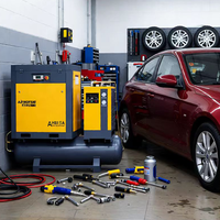Compresseur à vis compact 5,5 CV 7,5 CV 8 bars IP23 avec moteur intégré 55 kW 75 CV 220V/460V