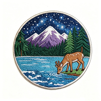 Patch brodé vintage à points épais, appliqué thermocollant, motif fleur/cœur, avec sequins, texture 3D volumineuse, étiquette personnalisée pour jeans et sacs