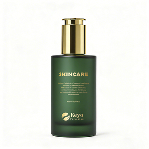 Nuova Moda: Flacone Contagocce in Vetro Smerigliato VERDE da 30ml e <span class=keywords><strong>75ml</strong></span>, Serigrafia Personalizzata, Marca Keyo, per Oli Essenziali, Cura di Capelli e Pelle - Product Image 5