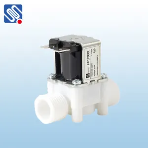 Meishuo FPD360L 1/2 "DC 12V AC 220V válvula solenoide lavadora magnética eléctrica interruptor de Control de agua válvula solenoide