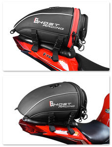 Boîtes à bagages pour moto, coffre de moto, sac de moto // Sac arrière pour moto - Product Image 5