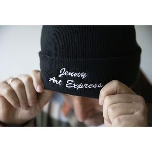 Custom Embroidered Beanie Ski Cap Personalized Text Winter Knit <b>Hat</b> Keep Warm Breathable Polyester Cotton - Product Image 3