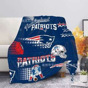 Manta suave con estampado personalizado N Fl Manta polar de franela Mantas del equipo de fútbol americano Minnesota Vikings - Product Image 3