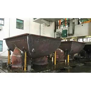 Fabbricazione di metalli con parti in acciaio pesante mediante servizio di saldatura e lavorazione CNC personalizzata