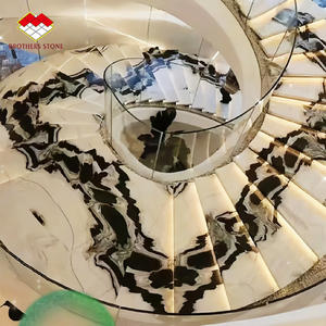 Mármol Blanco Panda Chino, Mármol Blanco para Escaleras, Baldosas para Pisos, Encimeras para Cocina, Isla, Baño, Comedor - Product Image 1