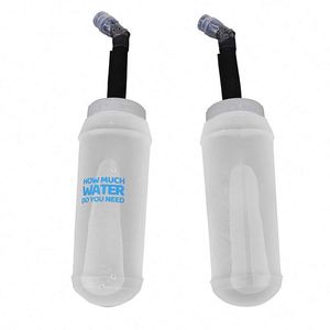 Fournisseur d'or OEM/ODM Bouteille d'eau souple pliable avec longue paille pour sports de plein air, camping, randonnée, cyclisme - Product Image 2