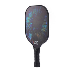 Juego de raquetas de pickleball con núcleo de fibra de vidrio tipo panal, aprobado por la USAPA, equipo de entrenamiento con bolsa de transporte y pelotas - Product Image 2