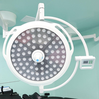 Équipement médical d'hôpital, lampe chirurgicale électrique à LED sans ombre, support réglable, 40000-160000 Lux, 3000-6700K