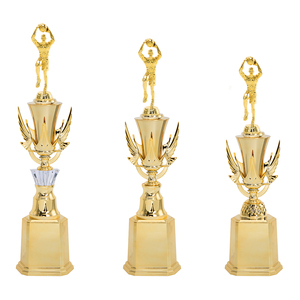 ถ้วยรางวัล <span class=keywords><strong>GD19</strong></span> แบบกำหนดเองได้ ชุบทอง สำหรับนักกีฬาบาสเกตบอล ผู้ชนะและแชมป์ - Product Image 1
