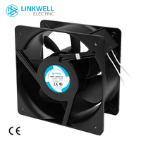 Ventilateur axial à haut débit d'air, vitesse réglable, ventilateur électrique à économie d'énergie, structure de roulement résistante, ventilateur de refroidissement