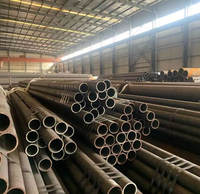 Tuyau en acier sans soudure 114x7.08mm, tube rond structurel en acier au carbone, pour pipeline de centrale électrique, vente en gros à l'exportation