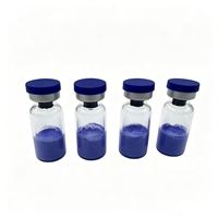Poudre de GHK-CU (GHKCU) lyophilisée de qualité cosmétique, haute pureté, 1g à 1kg, en vrac