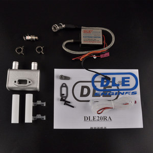 Motor de Gasolina DLE-20RA de 20cc con Encendido Electrónico y Escape Trasero para Aviones RC, con Silenciador para Modelos de Aviones a Gasolina - Product Image 6