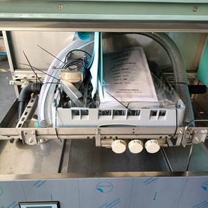 Lave-vaisselle électrique automatique commerciale industrielle en acier inoxydable sur convoyeur, autonome, pour hôtels et foyers, capacité 200 services - Product Image 3