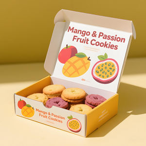 Caja de Correo Personalizada con Diseño Impreso, Papel de Grado Alimenticio, Caja de Cartón Corrugado <span class=keywords><strong>para</strong></span> Envío, Cajas de Embalaje <span class=keywords><strong>para</strong></span> Galletas - Product Image 1