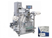 Machine automatique d'emballage de sachets à double feuille d'aluminium pour les produits chimiques alimentaires scellant les fonctions de remplissage noyau de moteur de moteur