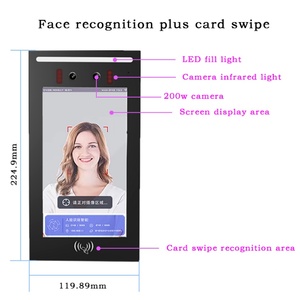 Máquina de Control de Asistencia con Reconocimiento Facial Android 11 Personalizable, Detección de Vida Real, Soporte OEM ODM, Red WiFi, Biométrico - Product Image 4