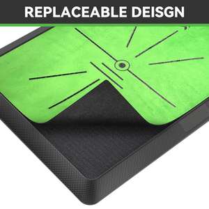 Tapete de Golf Antideslizante para Práctica de Swing y Corrección de Postura de Golpeo, Entrenamiento de Putt - Product Image 6
