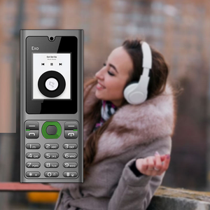 Teléfono Móvil GSM de Doble SIM Personalizado de Fábrica, Teléfono con Funciones Básicas, Radio FM, Reproductor de Música, Linterna, para Viajes al Aire Libre y Uso Comercial - Product Image 6