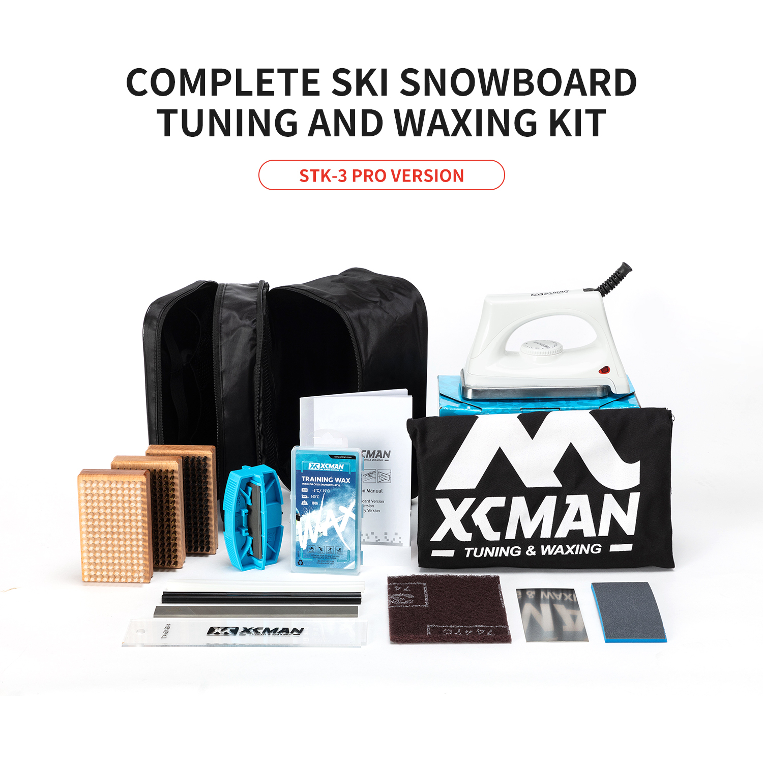 Outil Affûtage Carres Ski XCMAN - Guide Lime 87-90 Degrés, Pour Ski Et Snowboard