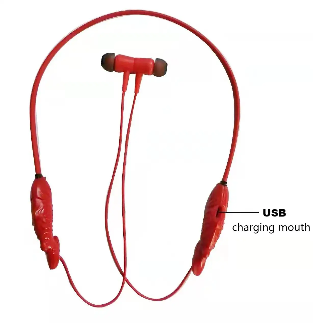 Nuevos productos de audífonos colgantes de cuello de alta gama digitales de carga