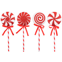 Nuove Decorazioni Natalizie in Plastica Colorata a Forma di Babbo Natale, Oggetti Giganti Creativi per Albero di Natale e Allestimento Scenografico Festivo