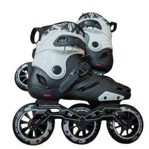 Fix Size Patins à roues alignées pour adultes Air Cushion Hard Shell Cool Black White Urban Free Roller Inline Skates Shoes - Product Image 4