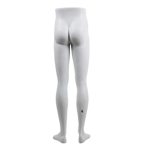Venta al por mayor escaparate blanco mate mitad inferior cuerpo fibra <span class=keywords><strong>de</strong></span> vidrio Torso <span class=keywords><strong>pantalones</strong></span> pierna maniquí - Product Image 3