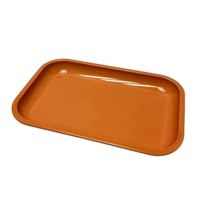 Durable Custom Printing Logo Rectangular Casual Metal Rolling Tray Ashtray <b>Papers</b> <b>Wraps</b> <b>Roll</b> Style No More Spills - Product Image 3