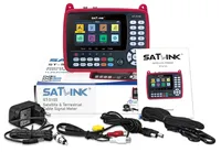 Satlink ST-5155 Medidor de Señal Satelital Digital DVB-S2/DVB-C/DVB-T2 Combo HD H265 de 43 Pulgadas VS ST-5150
