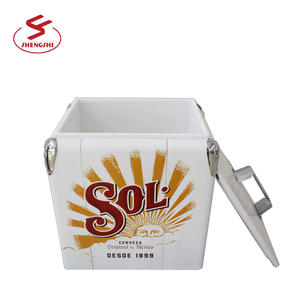 חם מכירות 13L רטרו מתכת cooler תיבת באר cooler - Product Image 5