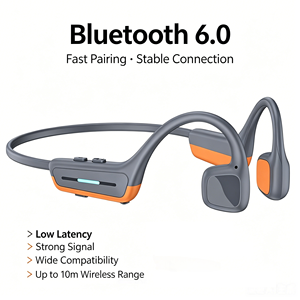 หูฟังแบบเปิดหูสำหรับเล่นกีฬา Bone Conduction BT6.0 พร้อมไฟ LED กันน้ำ IPX5 ชาร์จแบบ Type-C ปลอดภัย - Product Image 6