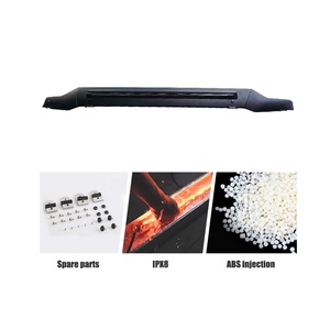 TXR Protection de capot avant avec Streamer Light Accessoires extérieurs automatiques étanches pour <span class=keywords><strong>Toyota</strong></span> <span class=keywords><strong>Land</strong></span> <span class=keywords><strong>Cruiser</strong></span> LC76 78 79 - Product Image 3