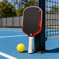 Raquette de pickleball GEN4 entièrement en mousse, fibre de carbone T700 pressée à chaud, finition mate 16 mm, directement de l'usine